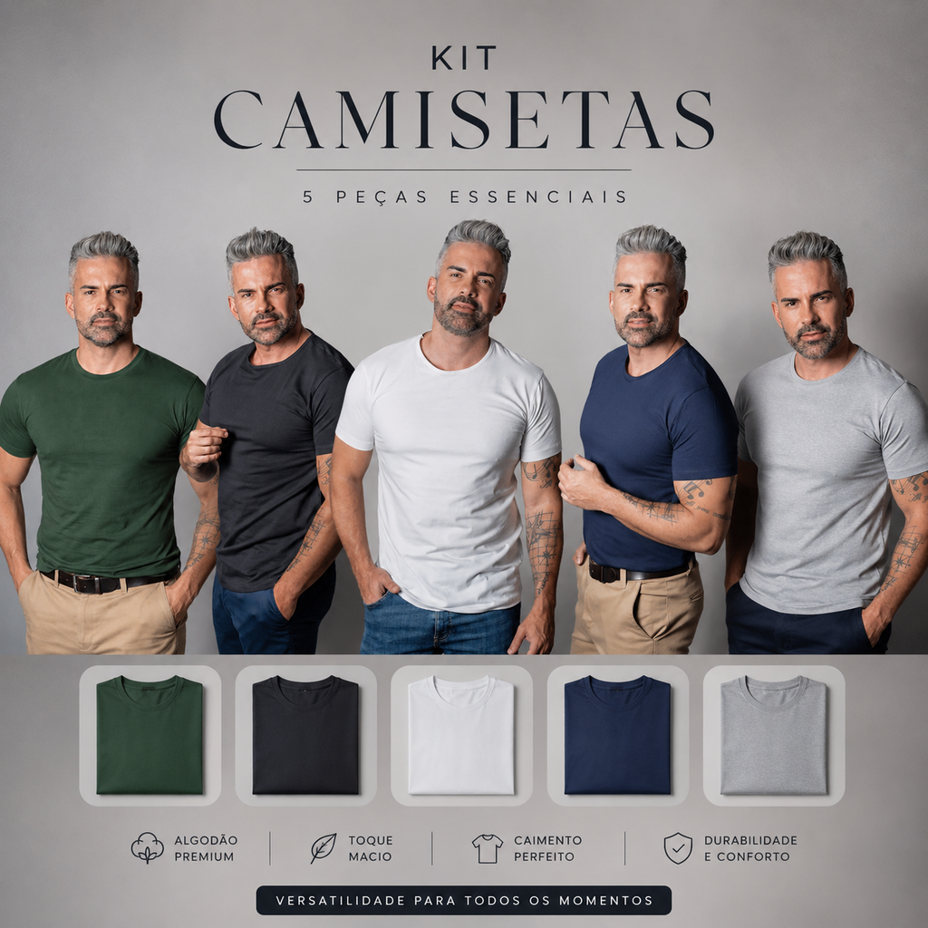 KIT Essential's 5 peças SIGMAN ®